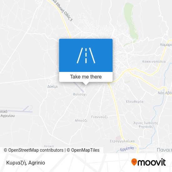 Κυριαζή map