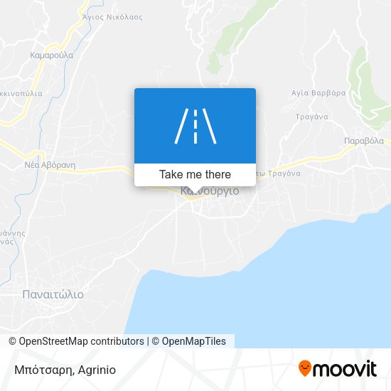 Μπότσαρη map