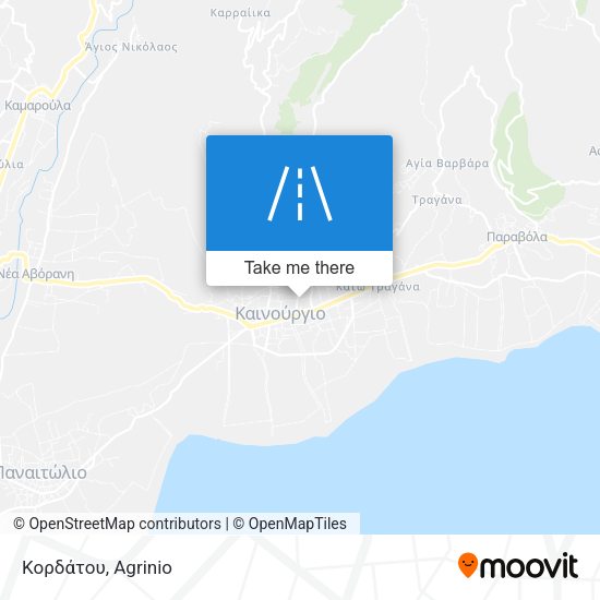 Κορδάτου map