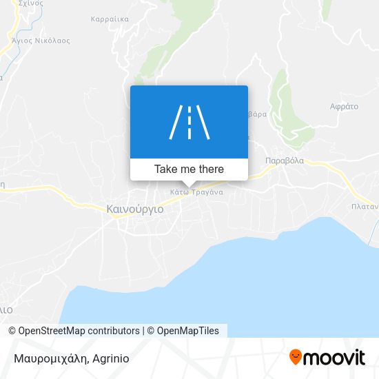 Μαυρομιχάλη map