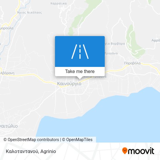 Καλοταντανού map