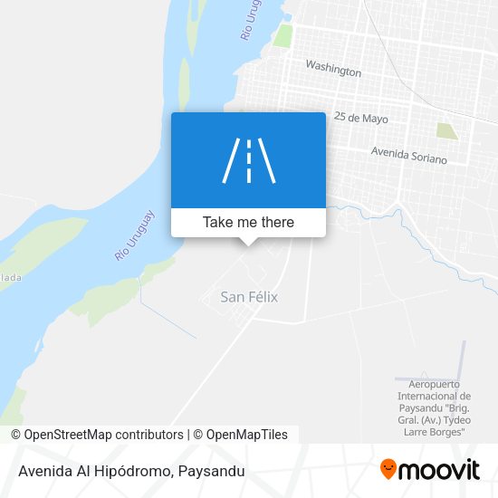Avenida Al Hipódromo map