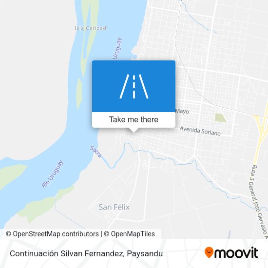 Continuación Silvan Fernandez map