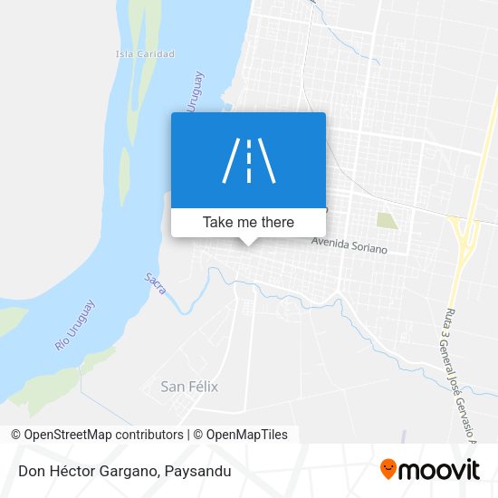 Don Héctor Gargano map