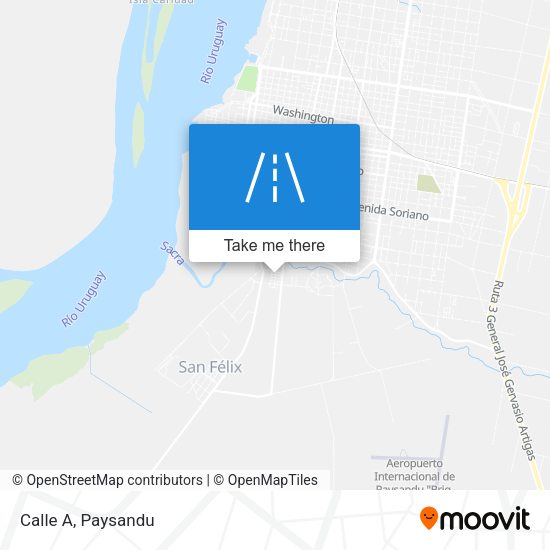 Mapa de Calle A