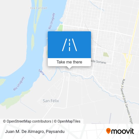 Mapa de Juan M. De Almagro