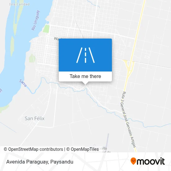 Avenida Paraguay map