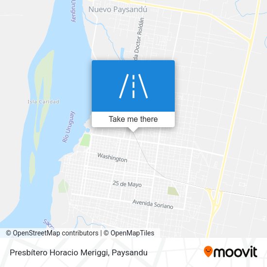 Presbítero Horacio Meriggi map