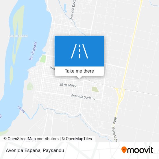 Mapa de Avenida España