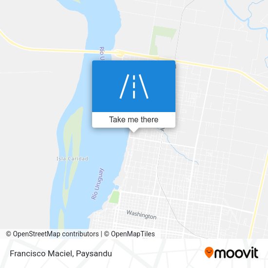 Mapa de Francisco Maciel