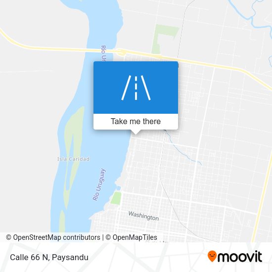 Mapa de Calle 66 N