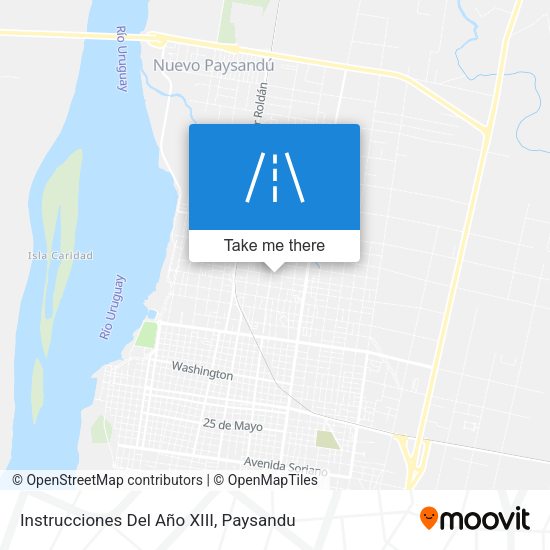 Instrucciones Del Año XIII map