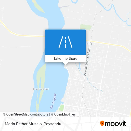 María Esther Mussio map