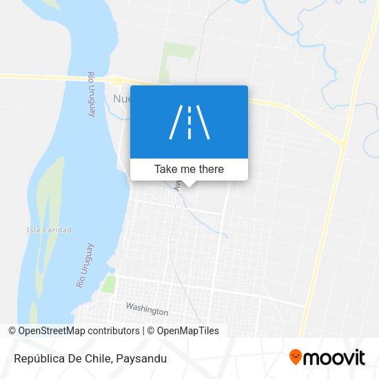 República De Chile map
