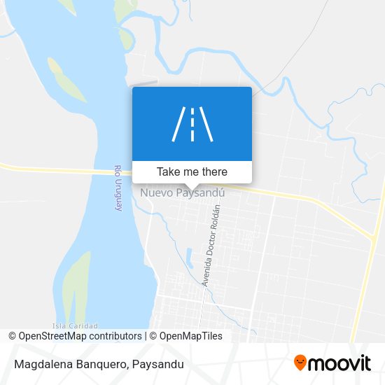Mapa de Magdalena Banquero