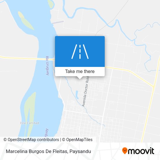 Marcelina Burgos De Fleitas map