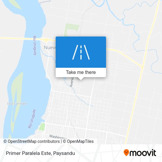 Mapa de Primer Paralela Este