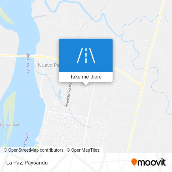 Mapa de La Paz