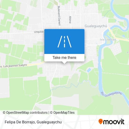 Felipa De Borrajo map