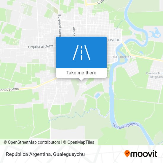 Mapa de República Argentina