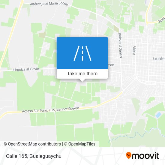 Mapa de Calle 165