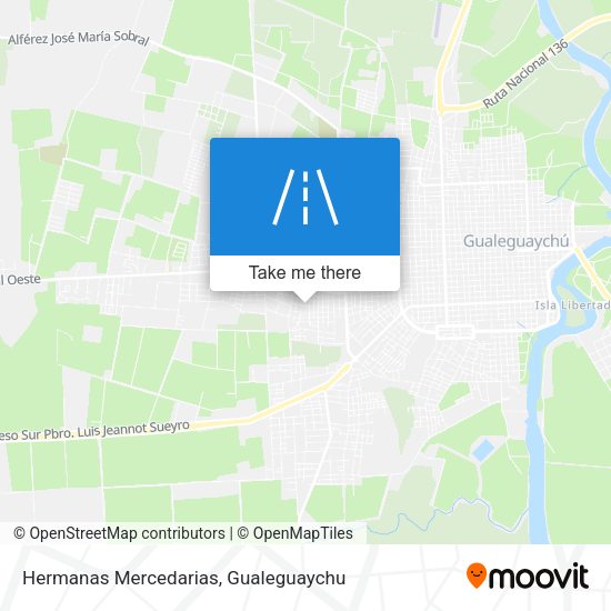 Hermanas Mercedarias map