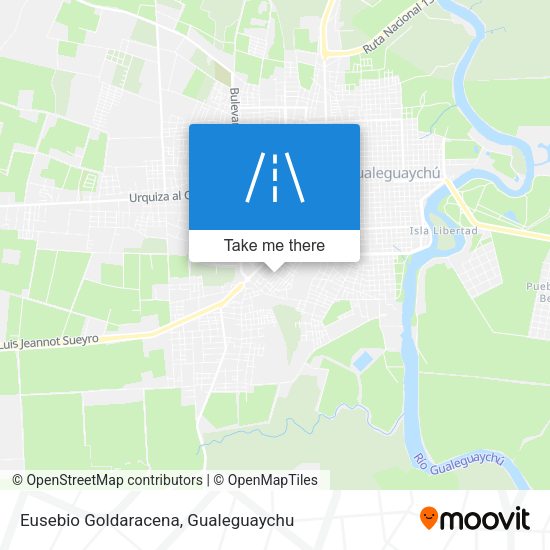 Mapa de Eusebio Goldaracena