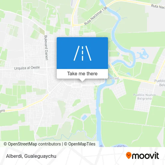 Alberdi map