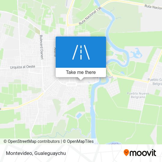 Mapa de Montevideo