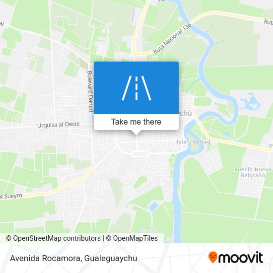 Avenida Rocamora map