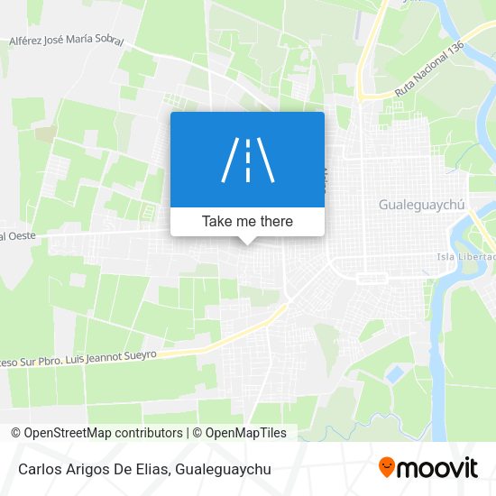 Mapa de Carlos Arigos De Elias