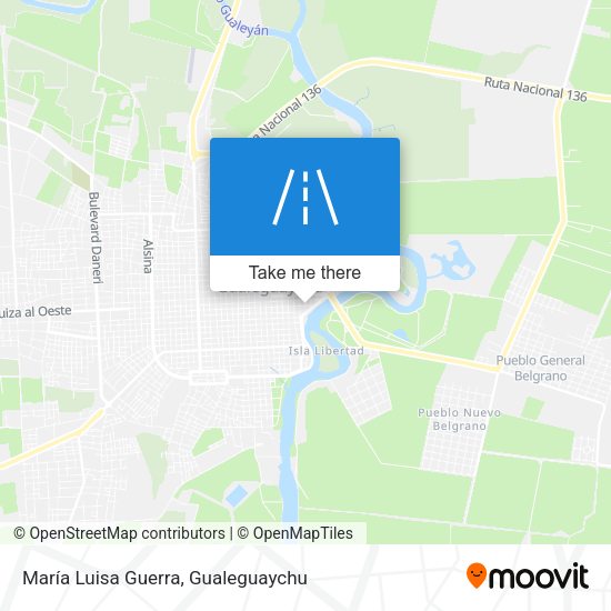 María Luisa Guerra map