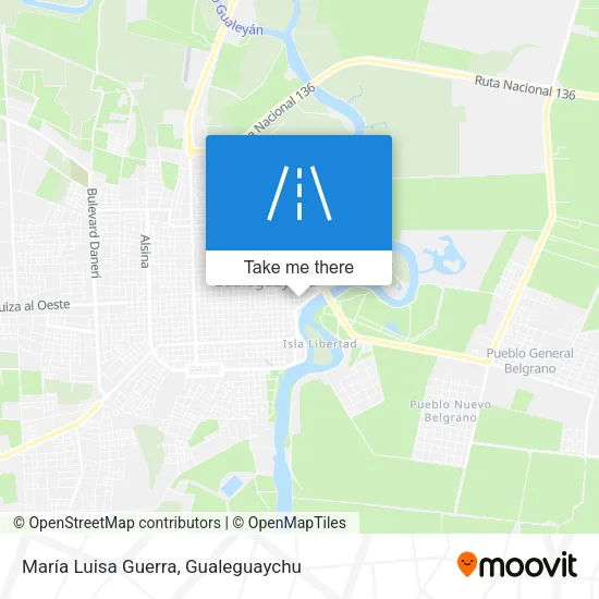 María Luisa Guerra map