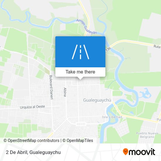 Mapa de 2 De Abril