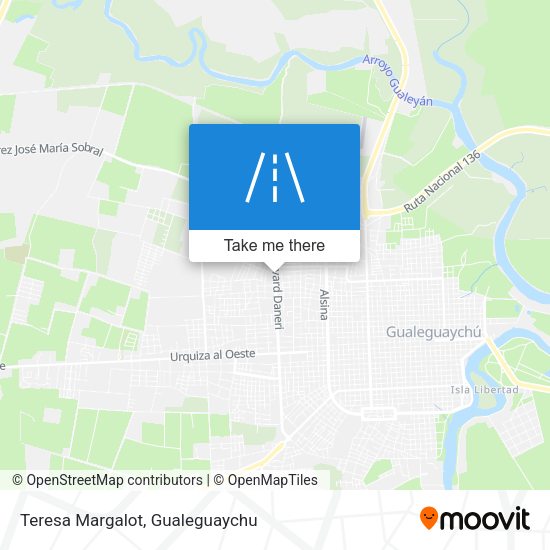 Teresa Margalot map
