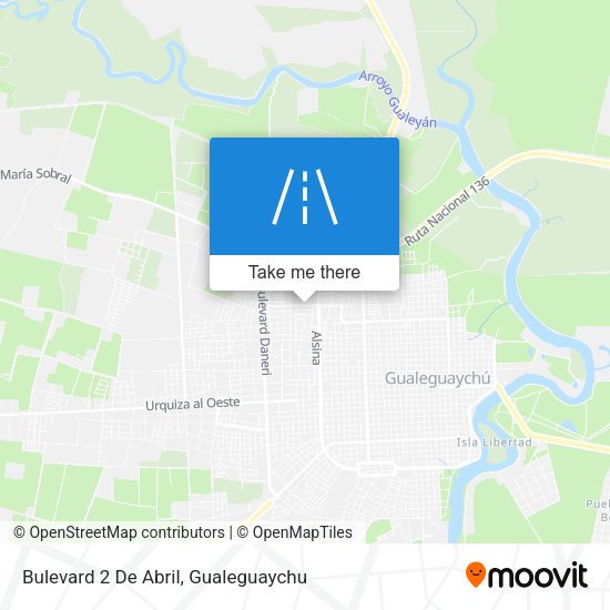 Mapa de Bulevard 2 De Abril