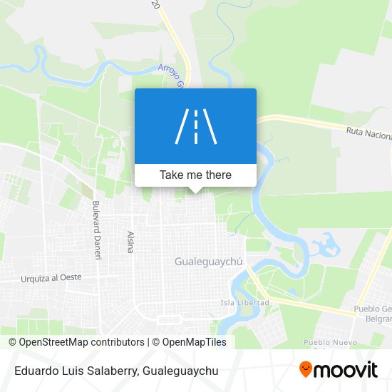 Mapa de Eduardo Luis Salaberry