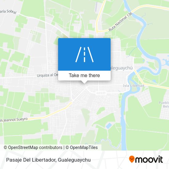 Pasaje Del Libertador map