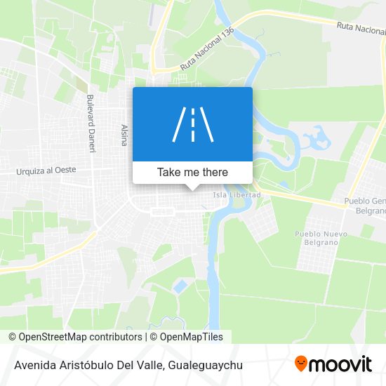 Avenida Aristóbulo Del Valle map