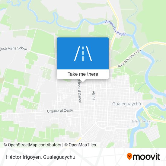 Héctor Irigoyen map
