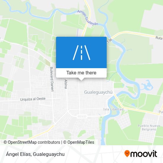 Ángel Elías map