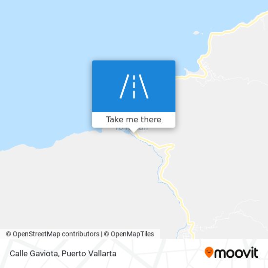 Calle Gaviota map