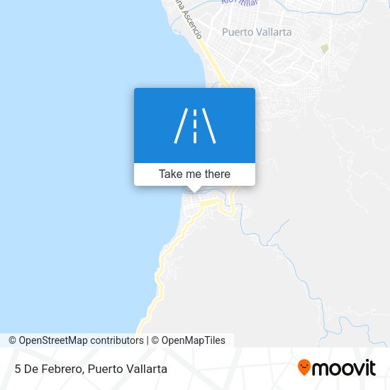 Mapa de 5 De Febrero