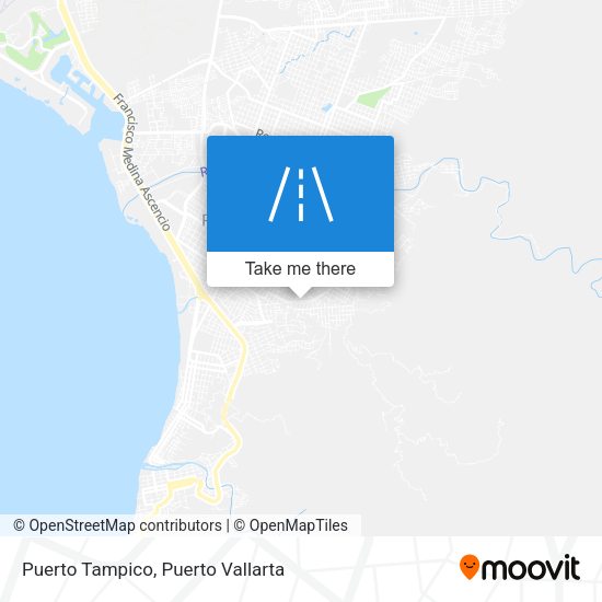 Puerto Tampico map