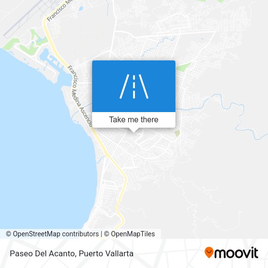 Paseo Del Acanto map