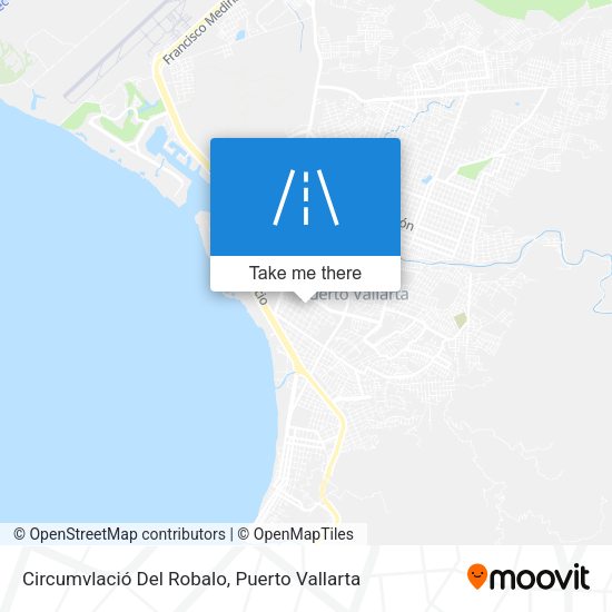 Circumvlació Del Robalo map