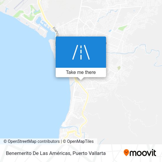 Benemerito De Las Américas map