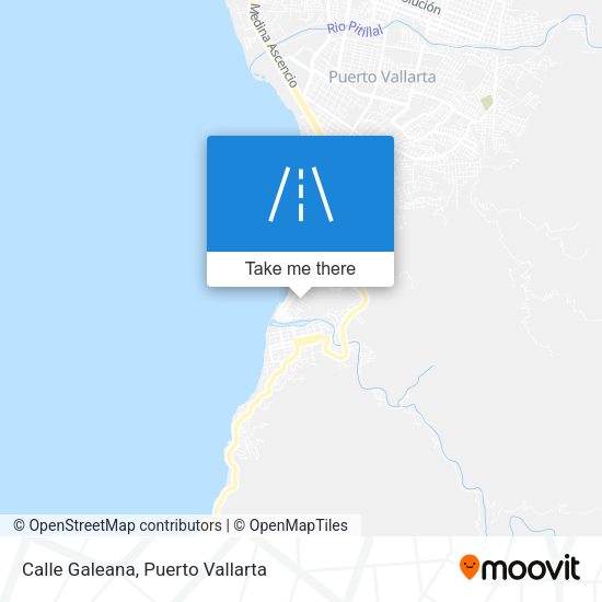 Calle Galeana map