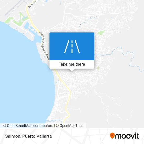 Salmon map