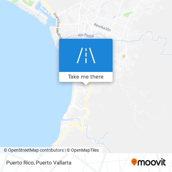 Puerto Rico map